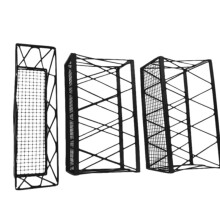 3 Pack Organizer for Cabinet, Kitchen Cabinet Organizer, over the Door Pantry Organizer, Wall Mounted Lid Organizer