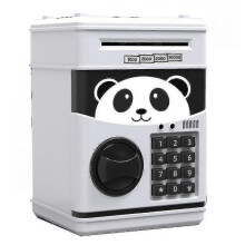 Childrenins Toy Piggy Bank Automatic Password Atm Piggy Bank Cartoon piggy bank ATM password box automatic roll money