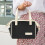Insulated Lunch Tote Bag Black 4