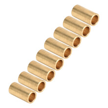 Bronze Bushing 8 Pcs Copper Sleeve for Electrical Equipment Heavy Load Capacity