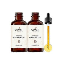 (2PCS)1-5x Vital Strands Organic Batana Oil for Hair Growth for All Hair Types 60ml
