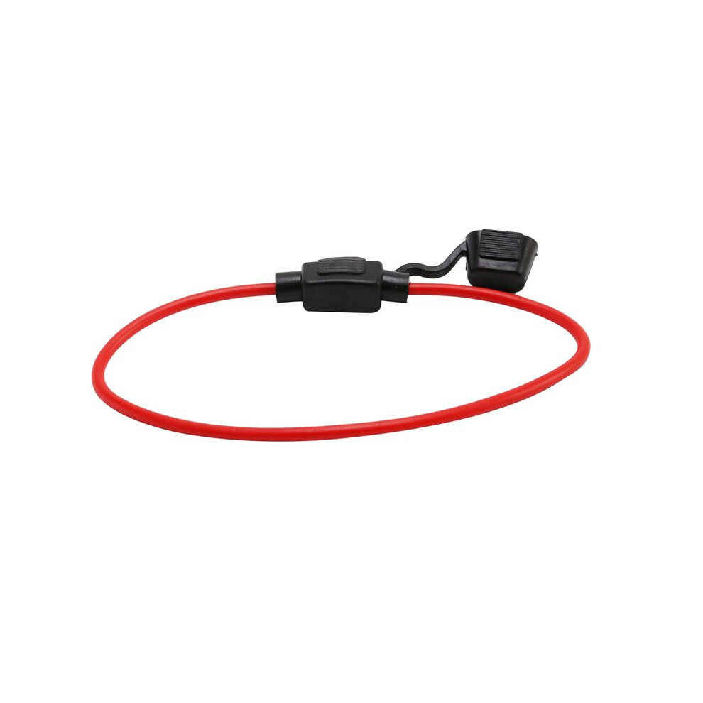 8X 14Awg Wire In- Car Automotive Blade Fuse Holder Fuseholder 20A Red 6033428261429