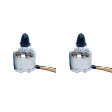 2X 2212 920Kv Brushless Motor CW for F330 F450 F550 Multicopter Quadcopter Frame Kit for FPV Racing Part,Black+Silver