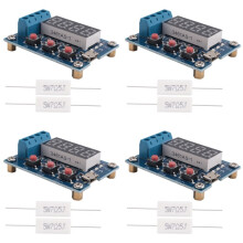 4X ZB2L3 18650 Battery Tester External Load Discharge Type 1.2-12V Battery 18650 Equal Capacity Tester Discharge Meter
