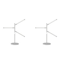 2X LED Grow Light Full Spectrum Plant Growth Light Height Adjustable Dimmable Growing Lamp with Timer for Indoor Plants