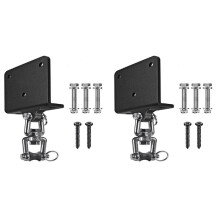 2X Punching Bag Hanger for Heavy Bag Mount Hardware 360 Rotation Boxing Bag Ceiling Mount I- Mount Hooks