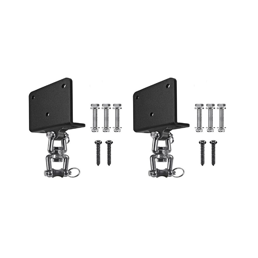 2X Punching Bag Hanger For Heavy Bag Mount Hardware 360 Rotation Boxing Bag Ceiling Mount I- Mount Hooks 6033428255008