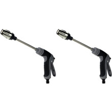 2X Portable High-Pressure Water Spray for Cleaning Car Wash Machine Garden Watering Hose Nozzle Sprinkler Foam Water