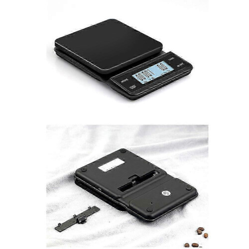 KINCJON Electronic Scale Lcd Press Screen USB Charging Bar Scale Timing Kitchen Scale Hand Coffee Electronic Scale 1