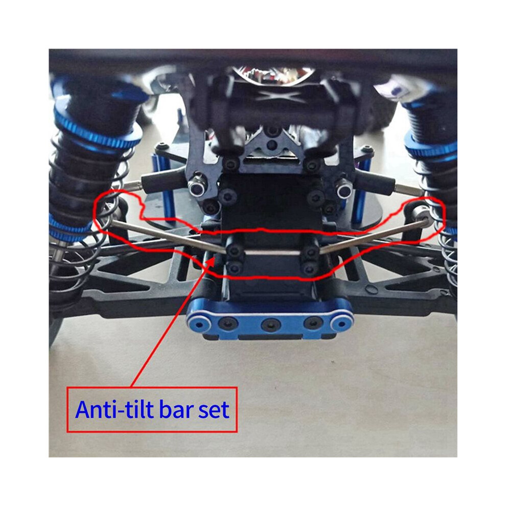 Rc Car Parts 10210 Sway Bar 2Sets Fit For Vrx Racing 1/10 Scale Rc Model Car Parts Toys For Children Adults 6033987887276