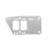 LS Engine Mount Sturdy Swap Motor Conversion Plate Kits for Car LS1 LS2 LS3 LS6 6