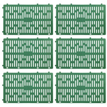 6 Protectores de Troncos de Árboles, Vallas de Protección de Plantas con Lazos Giratorios, Protectores de Plantas Ajustables para Proteger Árboles