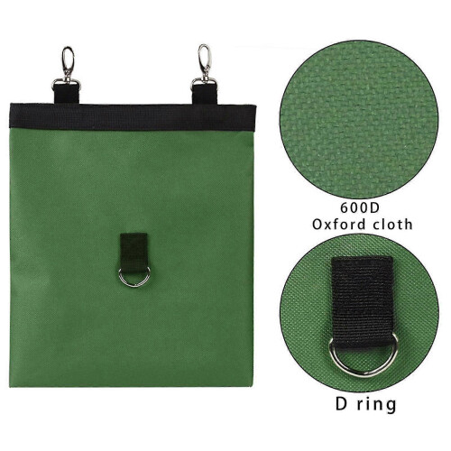 Rabbit Feeding Bag Pet Thatched Bag Feeding Baggreen1pcs 1