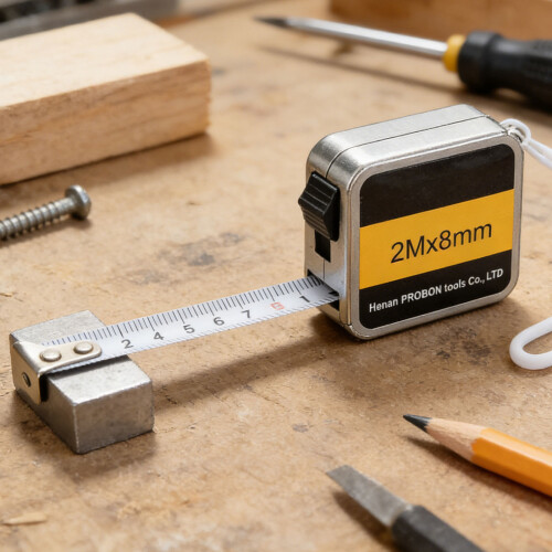 Portable 2M Steel Rulers Measuring Tool For DIY Projects Double 1