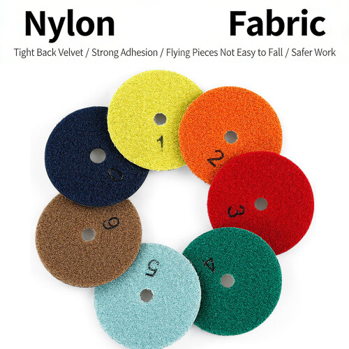 4Piece Dry Grinding Pad Flexible Design Sanding Discs-10cm 1000 1