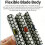 4Piece Dry Grinding Pad Flexible Design Sanding Discs-10cm 1000 6
