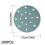 100PCS Quality Flocking Sandpaper 6Inch Round Sanding Disc-180 4
