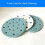 100PCS Quality Flocking Sandpaper 6Inch Round Sanding Disc-180 7