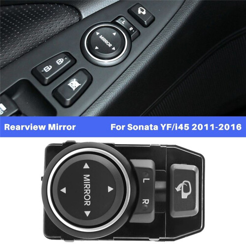Rearview Mirror Adjustment  Side Mirror Control  Button for  Sonata YF I45 2011-2016 935733S100 2