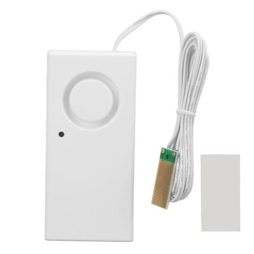 120dB Water Leak Sensor Overflow Alarm for Bathroom, Basement & Kitchen 1