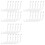 36Pcs Peg Board Hooks, Peg Board Accessories, Long Peg Board Hooks Set Metal Storage Tool Waterproof Home Office Tool 1