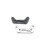Motorcycle Adapter Code Rear Brake Caliper Adapter Code Deck for GTV300 (Black) 2