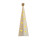 White Ceramic Tabletop Christmas Tree with Star and Dot 6