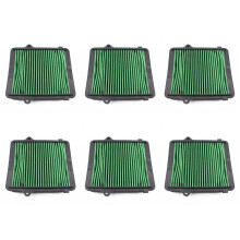 6X Motorcycle Filter Air Filter Elements for CRF1000L Africa Twin ABS DCT 2016-2019