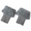 Ankle Socks, Crew Socks & Leg Warmers – Wool-Like, Fuzzy, Solid Color, Grey 3