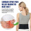 3Pcs Self Heating Lumbar Support Heated Lower Back Brace Belt Pain Relief Therapy 3