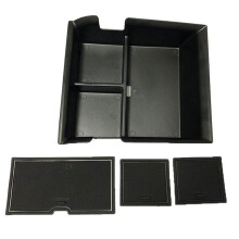 For Atto 3 Yuan 2022-2023 Car Accessories Car Center Console Btorage Box Armrest Box Storage Tray Black