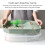 Separabelt skildpaddeterrarium med solplatform til skildpaddetank i plastik 7