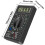 Easy Carry ABS Multimeter Automatic Ranges Adjustment Diode Triode Checker LCD Screen Upgrades for Electrical Diagnostics 5