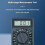Easy Carry ABS Multimeter Automatic Ranges Adjustment Diode Triode Checker LCD Screen Upgrades for Electrical Diagnostics 6