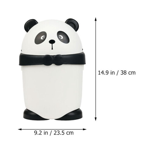 Papperskorg Panda Design Plast 1-pack 1