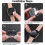 Compatible with Apple Watch 44mm (SE/6/5/4), Slim Bumper Case + Screen Protector, Full Coverage Hard Cover, 3-Pack 3