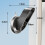 2Pcs Suction Cup Balcony Shoe Rack with Window Hooks for Clothes Drying 2