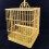 2 Sets Square Parrot Cage Bird with Perch Fabric Protector Feeders for Outdoors Travel 2