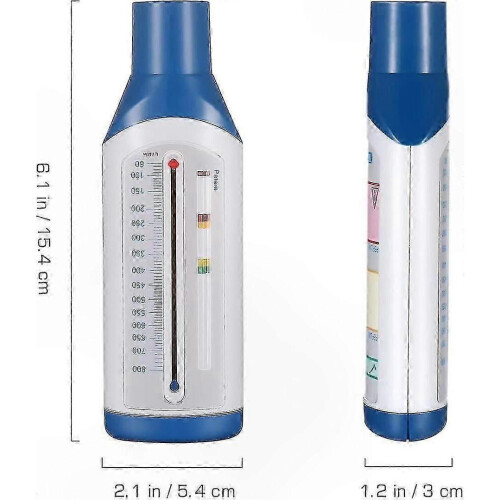 Portable Digital Spirometer - Lung Function Monitor for Asthma and COPD Management 1