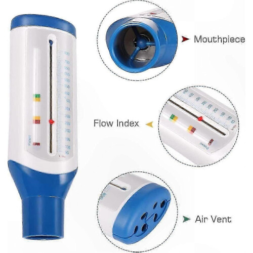 Portable Digital Spirometer - Lung Function Monitor for Asthma and COPD Management 2