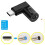 5/10/15X bærbar laderadapter til USB type C PD strømladerkabeladapter 6
