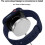 Compatible with Apple Watch 44mm (SE/6/5/4), Slim Bumper Case + Screen Protector, Full Coverage Hard Cover, 3-Pack 6