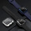 Compatible with Apple Watch 44mm (SE/6/5/4), Slim Bumper Case + Screen Protector, Full Coverage Hard Cover, 3-Pack 7