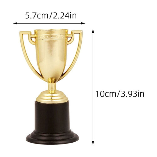 Award Trophy Cup for Winners 3Pcs 4.0x2.2x2.0in 1