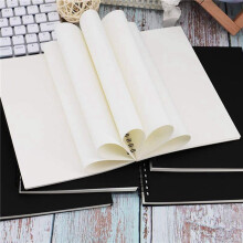 20Pcs A5 Black Spiral Notebook Blank Sketchbook Unruled Journal Pack Thick Blank Paper 50 Sheet 100 Unlined Pages