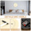 Nordic Wall Clock Design Simple Clock Room Clock Wall Clock Silent Home Decorations 10