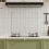 6mm Thick Tempered Glass Stove Splashback - 70x60cm, Clear, Includes Mounting Hardware 2
