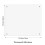 6mm Thick Tempered Glass Stove Splashback - 70x60cm, Clear, Includes Mounting Hardware 8