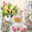 Easter Floral Picks Artificial Stems with Eggs and Berries 6