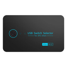 New USB3.0 KVM Hotkey Switcher for PC Keyboard Mouse Printer 2 PCs Sharing 4 Devices Shared Controller 5Gbps